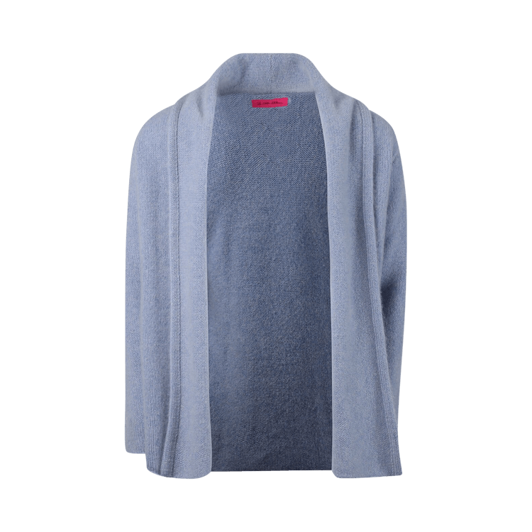 The Elder Statesman Italy Smoking Jacket "Blue Ice"