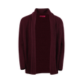 The Elder Statesman Italy Smoking Jacket "Merlot"