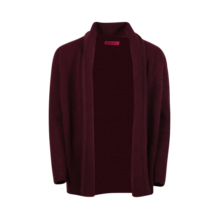 The Elder Statesman Italy Smoking Jacket "Merlot"