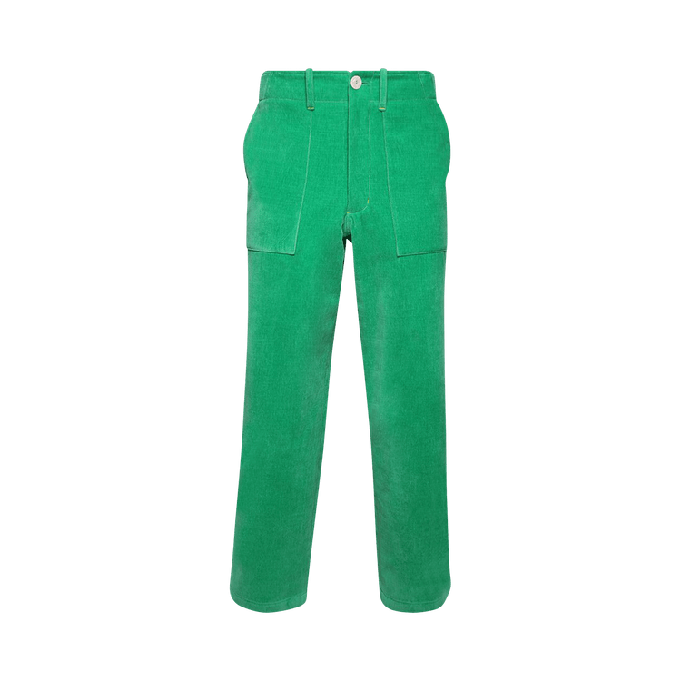 The Elder Statesman Work Pant "Jade"