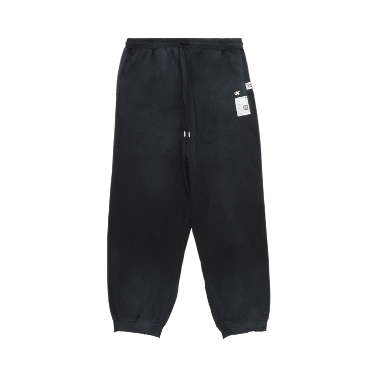 Maison Mihara Yasuhiro Distressed Track Pants "Black"