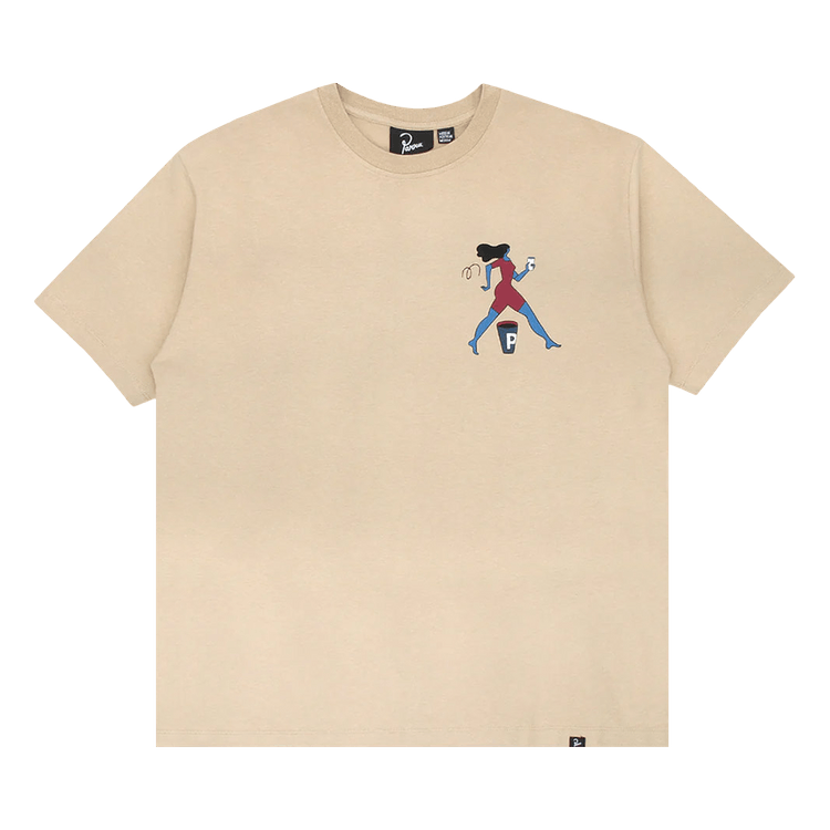 Parra Questioning T-Shirt "Beige"