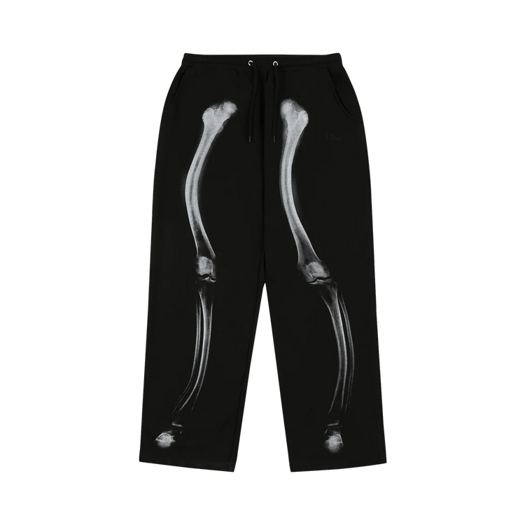 Dime Wave Bones Sweatpants "Black"