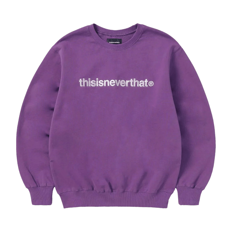 thisisneverthat Logo Crewneck "Violet"