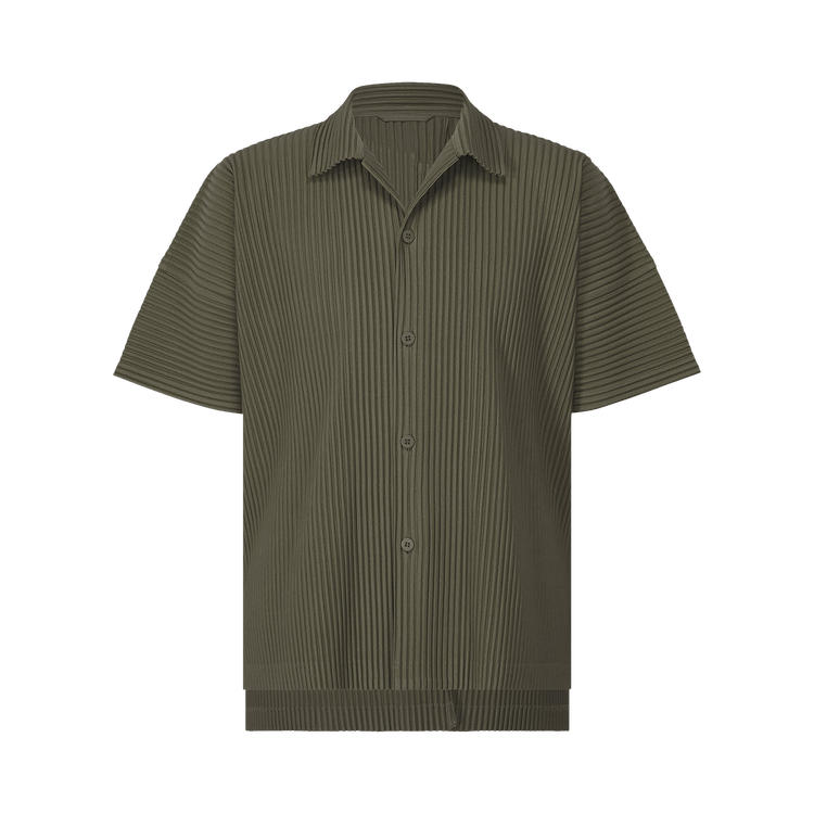 Homme Plissé Issey Miyake MC July Shirt "Ebony/Khaki"