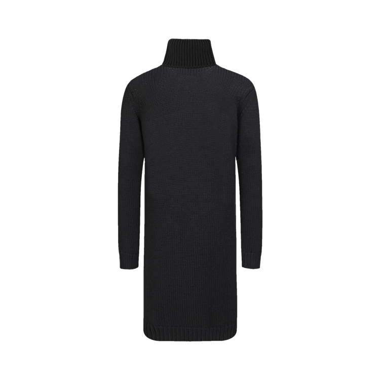 Saint Laurent Long Wool Sweater "Black"