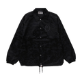 BAPE Tonal Solid Camo Coach Jacket "Black"