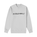 A-Cold-Wall* Knitted Essential Logo Crewneck "Light Grey"