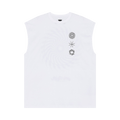 Acronym Sleeveless T-Shirt "White"
