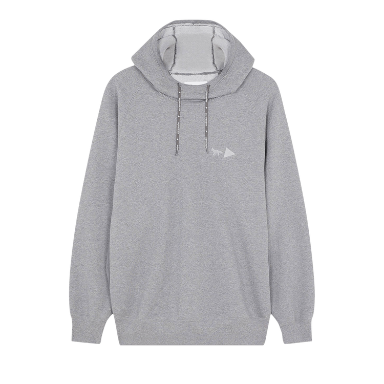 And Wander x Maison Kitsune Hooded Sweatshirt "Grey"