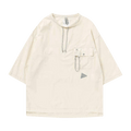And Wander Dry Ripstop Long Pullover "Off White"