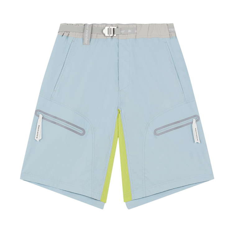 And Wander x Maison Kitsune Hiking Short "Light Blue"