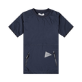 And Wander Pertex Wind Tee "Navy"