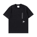 And Wander Seamless Short-Sleeve Tee "Black"