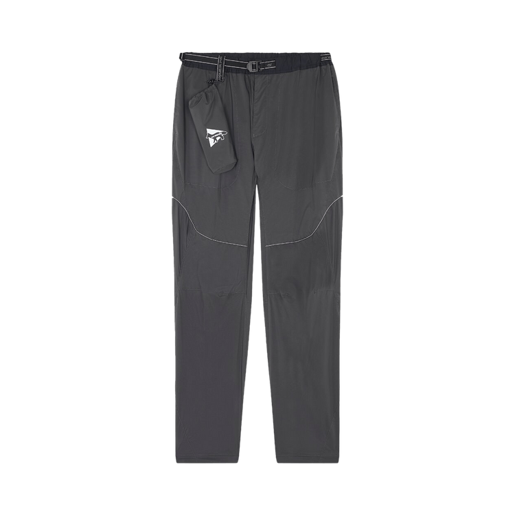 And Wander x Maison Kitsune Ultra Lightweight Pant "Charcoal"
