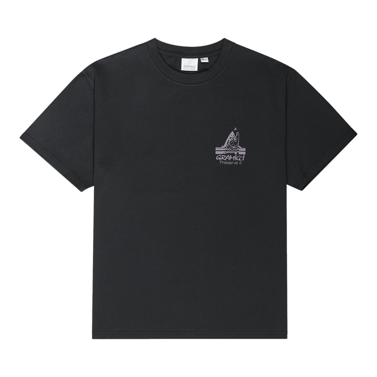 Gramicci Trout Tee "Vintage Black"