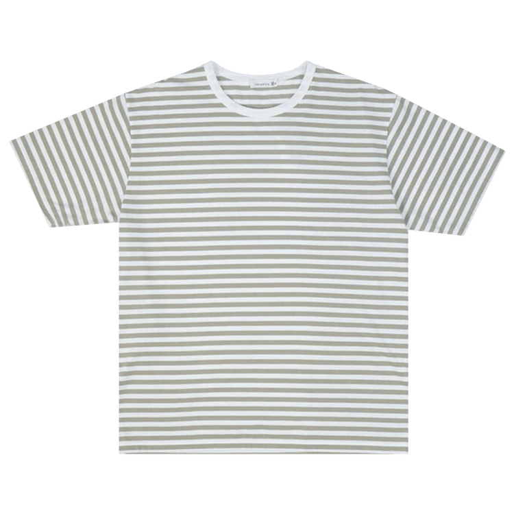 nanamica COOLMAX St. Jersey Tee "Khaki/Beige"