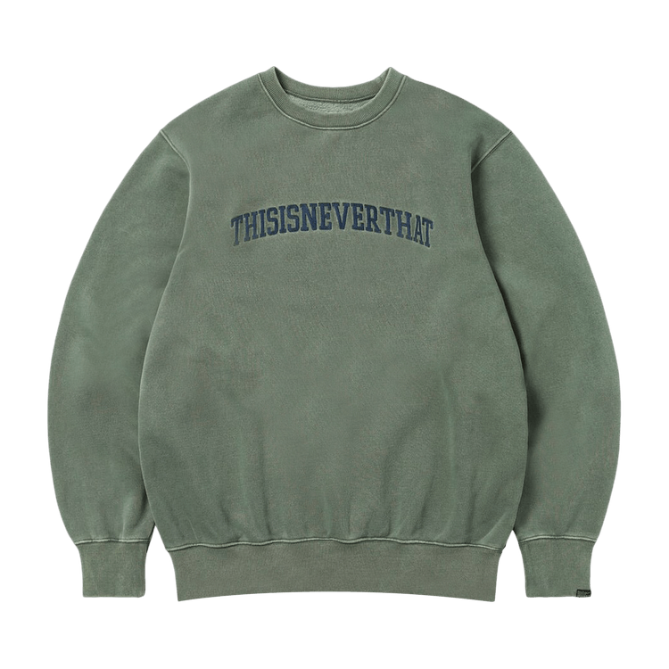 thisisneverthat Arch Logo Crewneck "Forest"