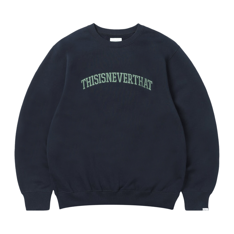 thisisneverthat Arch Logo Crewneck "Navy"