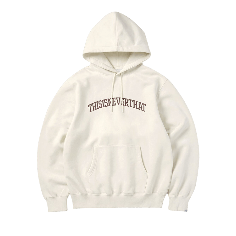 thisisneverthat Arch Logo Hoodie "Natural"
