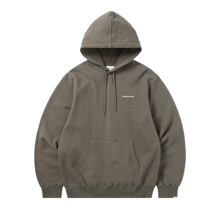 thisisneverthat Basic T-Logo Hoodie "Dark Mocha"
