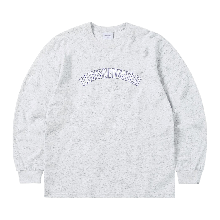 thisisneverthat New Arc Long-Sleeve Tee "Light Heather Grey"