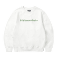thisisneverthat T-Logo Crewneck "White"