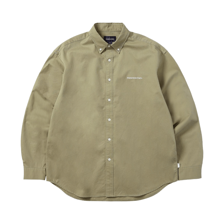 thisisneverthat T-Logo Twill Shirt "Beige"