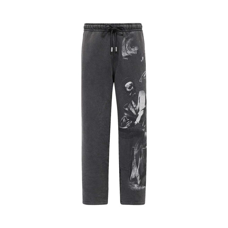 Off-White Jersey Joggers "Black/Grey"