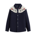 Kith Puffed Corduroy Doscher Shirt "Nocturnal"