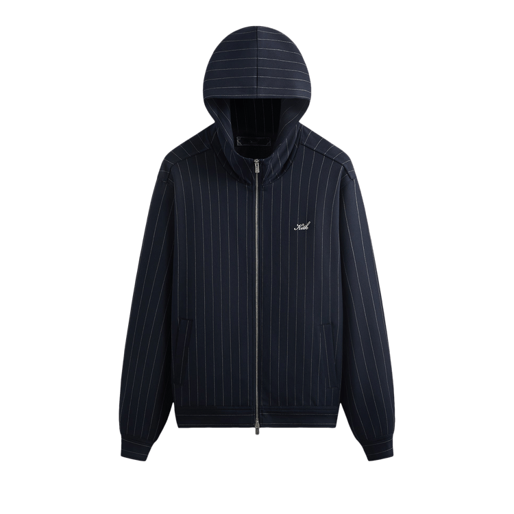 Kith Double Weave Selfridge Zip Up Hoodie "Nocturnal"