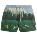 Kith Scenic Fleece Curtis Short "Larimar"