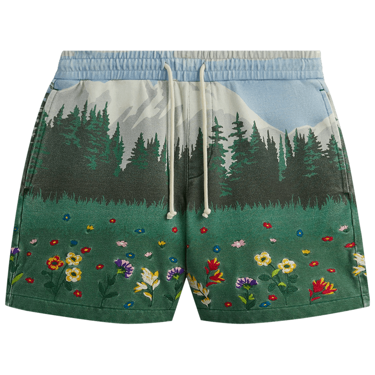 Kith Scenic Fleece Curtis Short "Larimar"