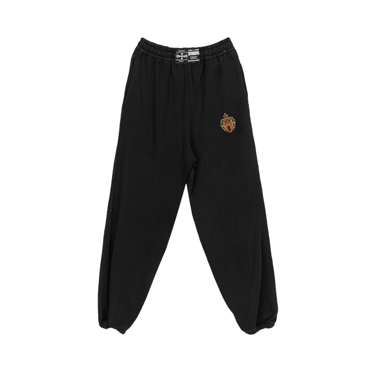 032C Bar Team Tag Soft Jogger "Faded Black"