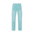 Amiri Jacquard Carpenter Jeans "Aqua"
