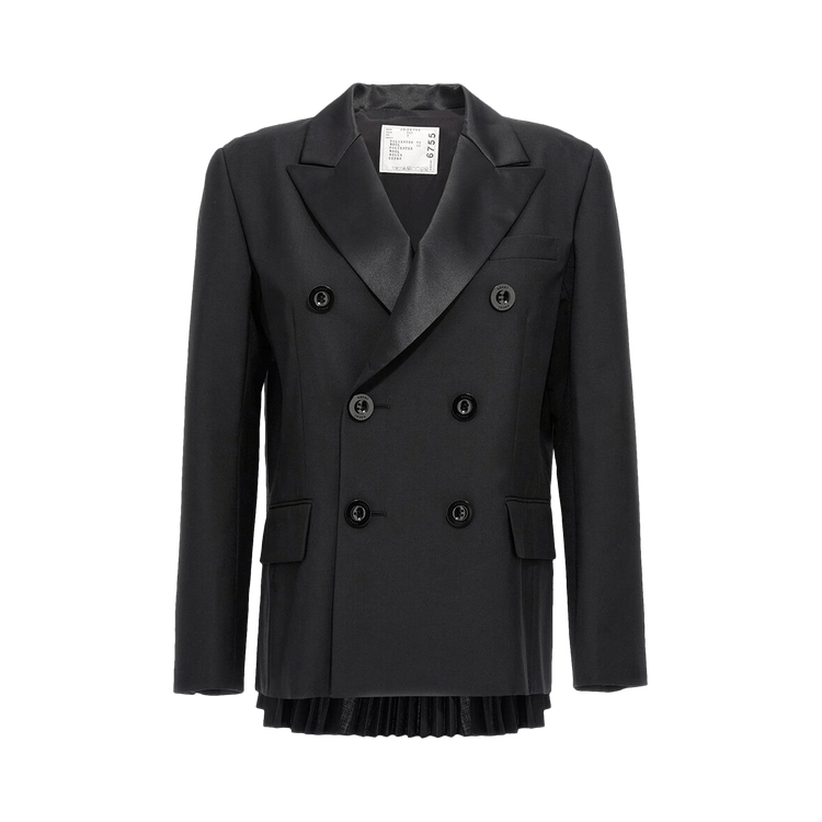 Sacai Suiting Mix Jacket "Black"