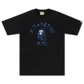 BAPE Color Camo College Tee "Black/Navy"