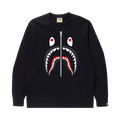 BAPE Shark Long-Sleeve Tee "Black"