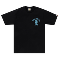 BAPE Honeycomb Camo College ATS Tee "Black/Blue"