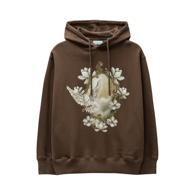 3.PARADIS Mirror Hooded Sweater "Brown"