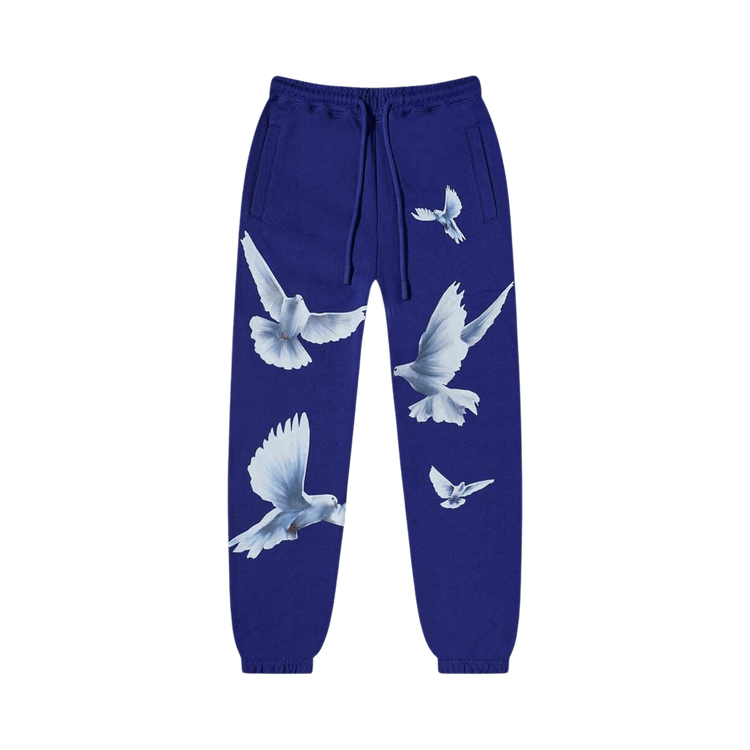 3.PARADIS Night Freedom Birds Lounge Pants "Night Blue"