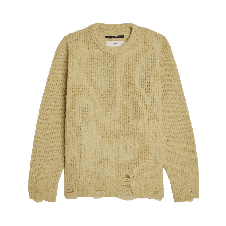 Song for the Mute Bouclé Oversized Sweater "Sage"