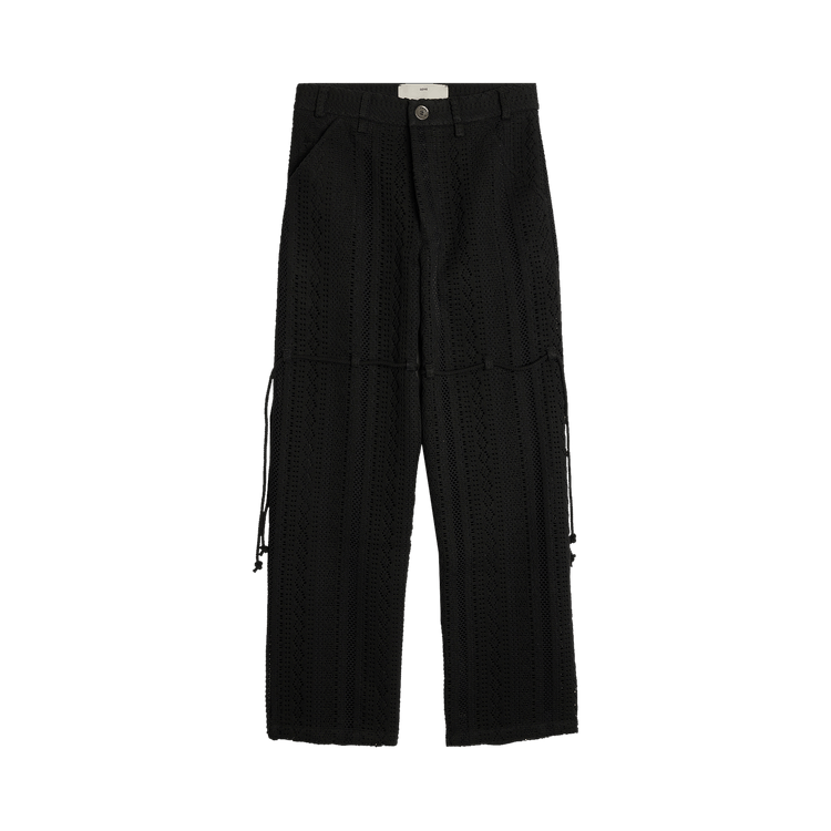 Song for the Mute Lace Dress Pant "Black"