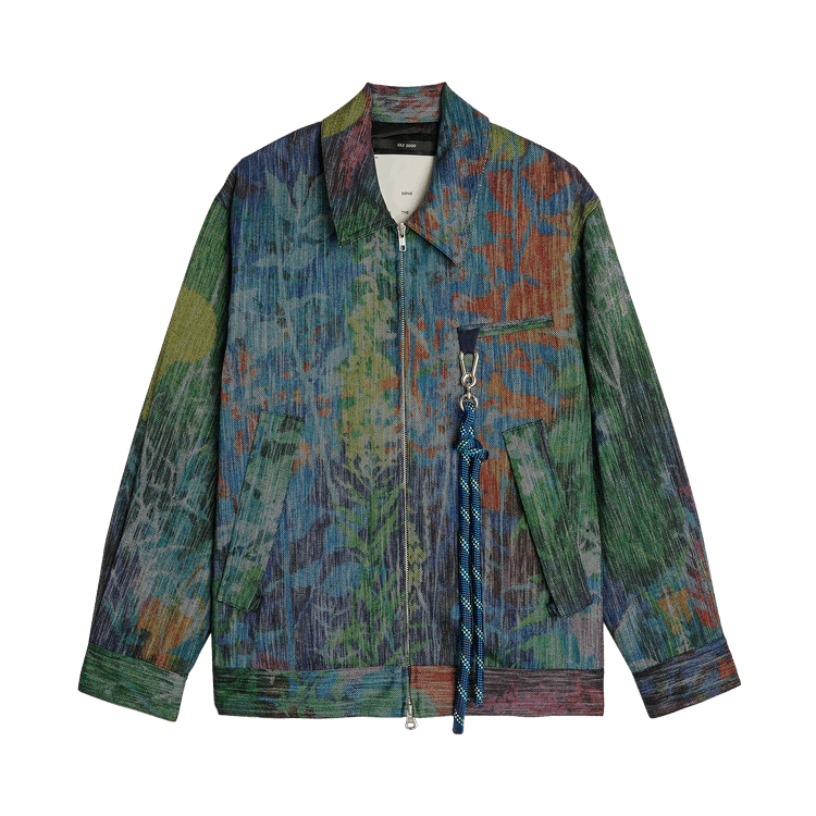 Song for the Mute Painting Coach Jacket "Multicolor"