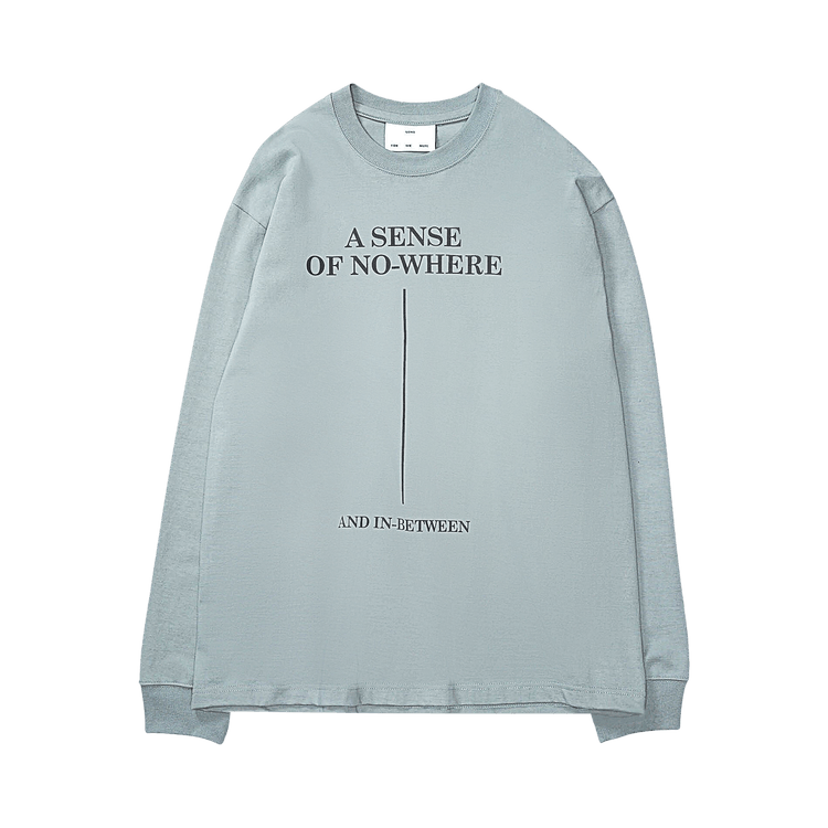 Song for the Mute A Sense Of Nowhere Oversized Crewneck "Concrete"
