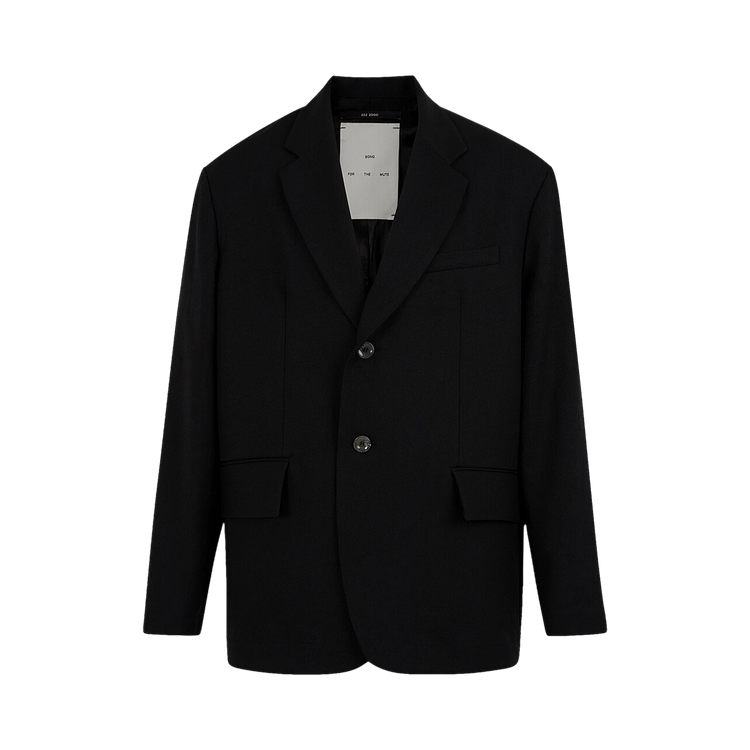 Song for the Mute Square Blazer "Black"