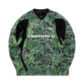 Martine Rose Panelled Football Top "Grass Print/Black"
