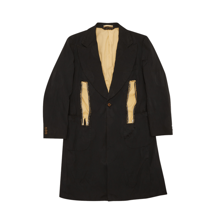 Comme des Garçons Homme Plus Long Blazer With Zips "Black"