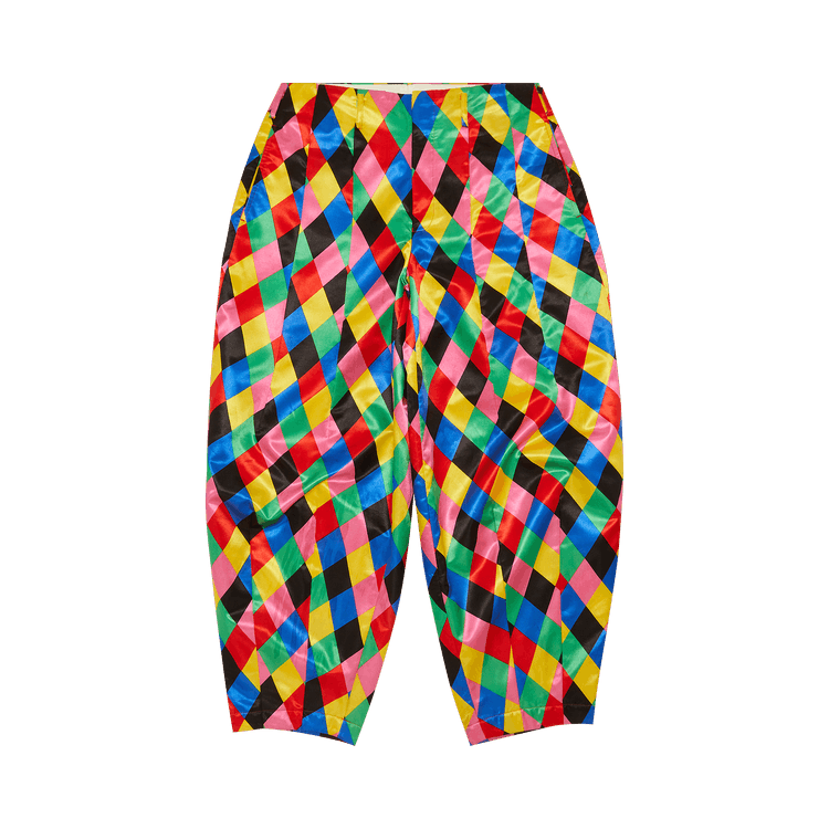 Comme des Garçons Homme Plus Diamond Print Pants "Multicolor"
