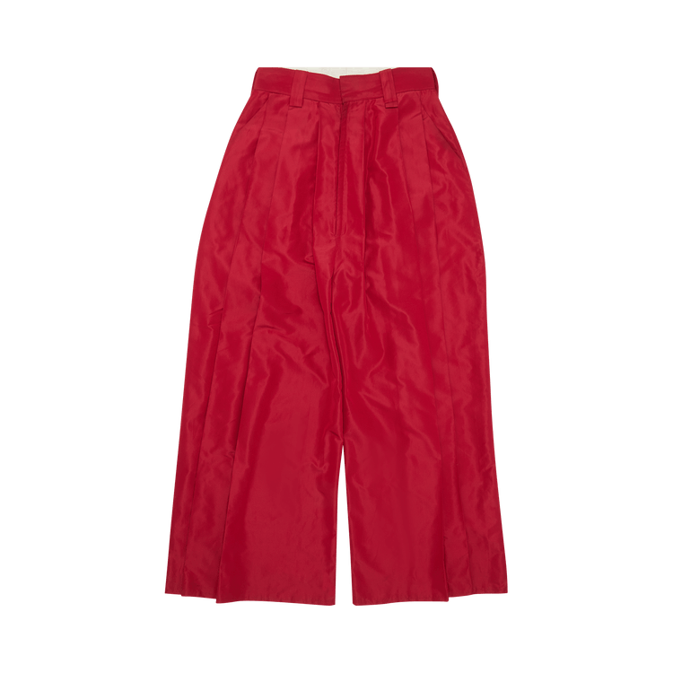Willy Chavarria Trousers "Red"